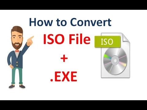 convert iso file to exe
